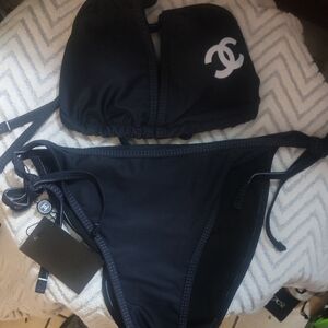 Black Bikini Swimwear Set